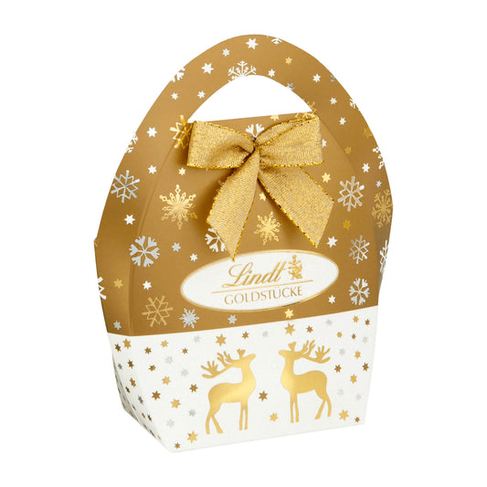 Lindt Weihnachts Goldstücke Mini-Tasche, 50 g