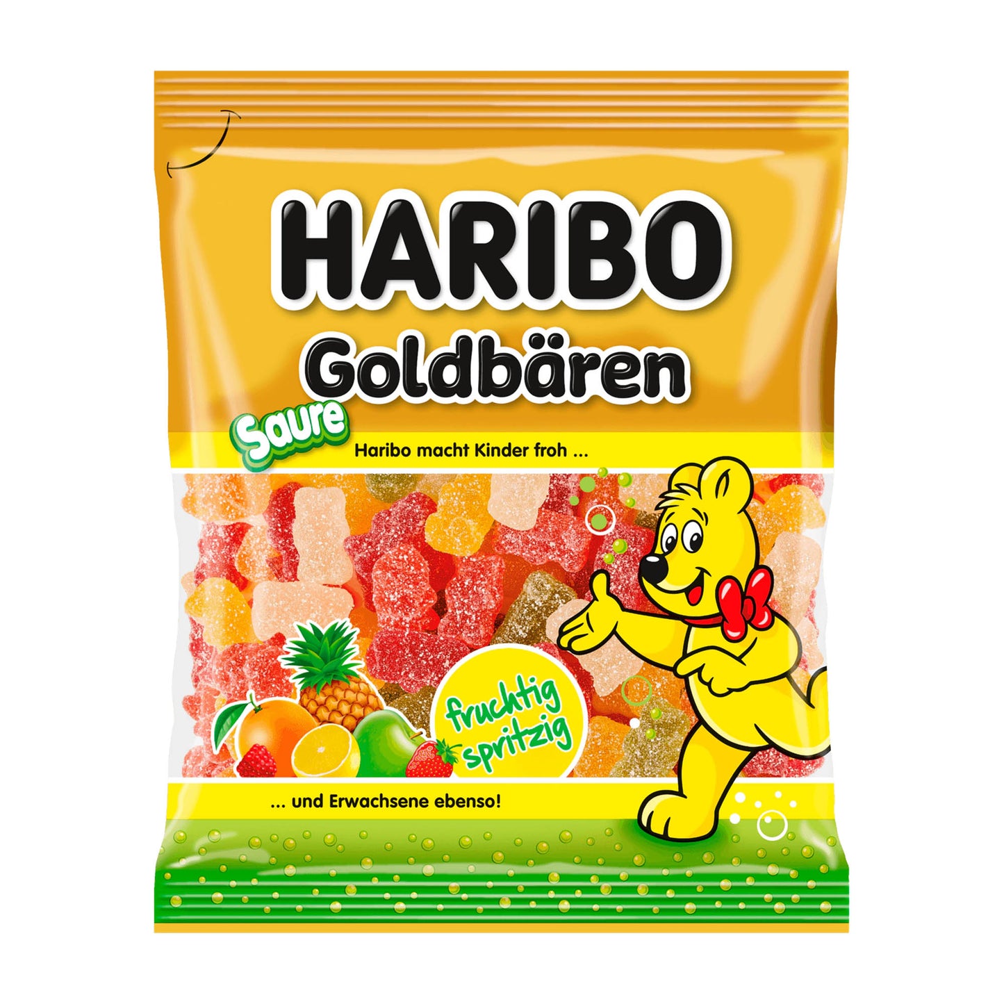 Haribo Goldbären Saures Fruchtgummi, 175 g