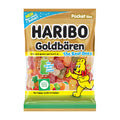 Haribo Goldbears The Sour Ones gummy bears packaging with cartoon bear character on a white background