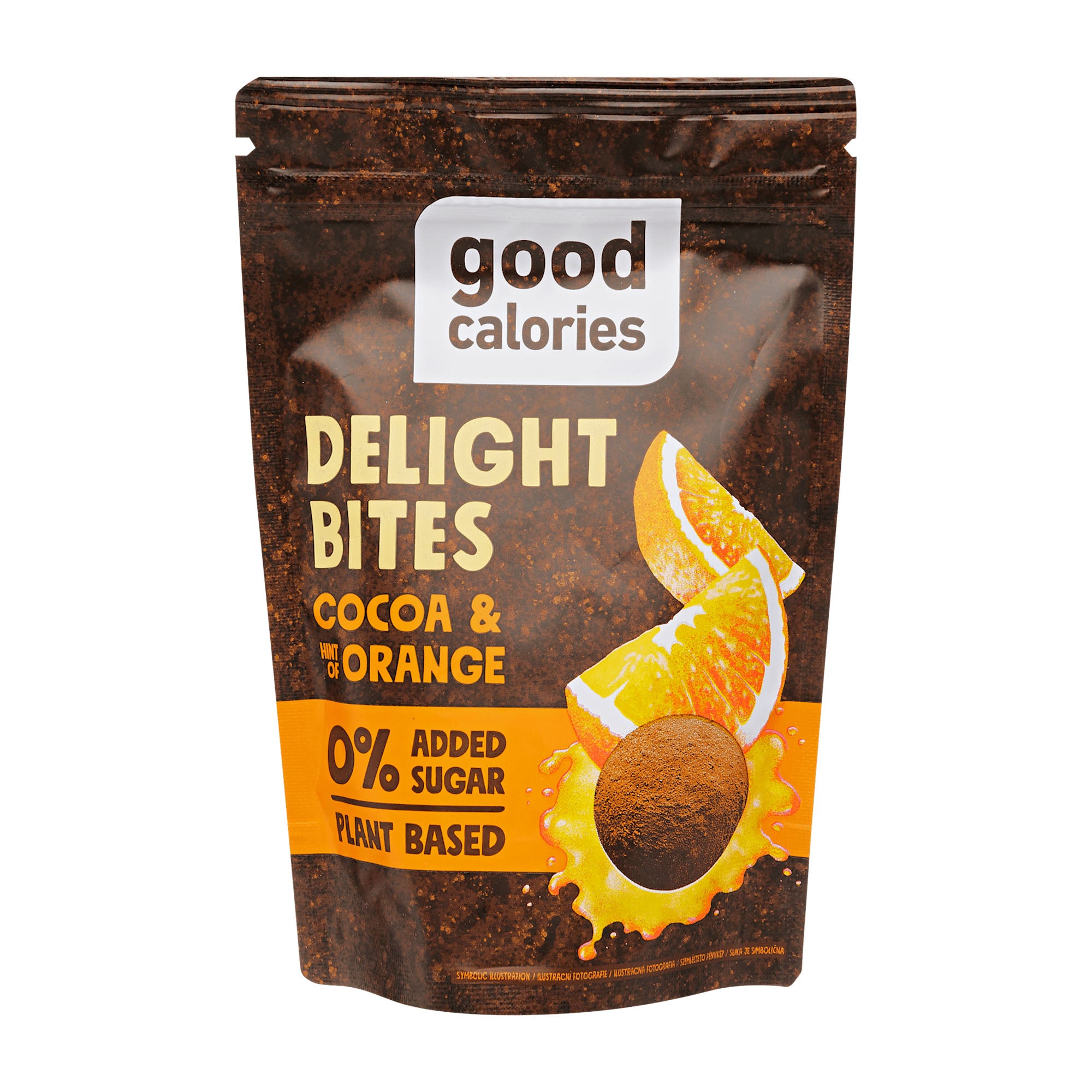 Good Calories Delight Bites, collation aux dattes, cacao et orange, 65 g