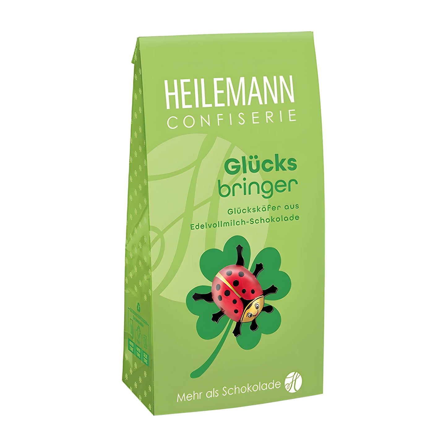 Heilemann Glücksbringer Milchschokolade Marienkäfer, 94 g