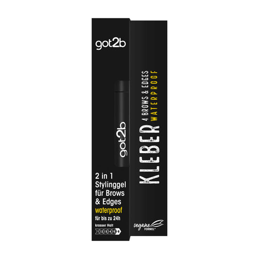 Schwarzkopf got2b Glued 2in1 waterproof gel for brows & edges, 16 mL