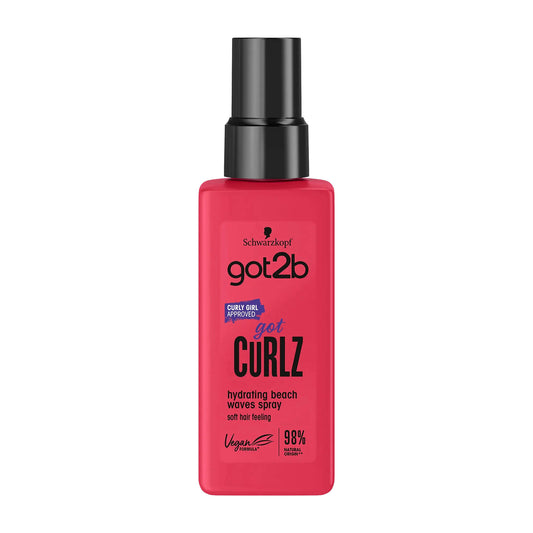 Schwarzkopf got2b Got Curlz hydrating beach waves spray, 150 mL