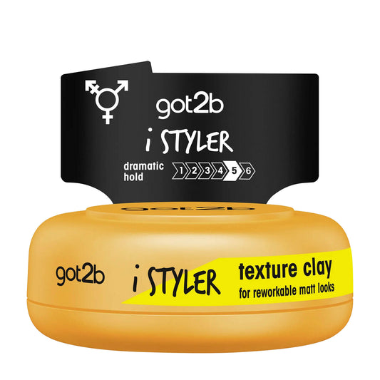 Schwarzkopf got2b iStyler texture clay, 75 mL