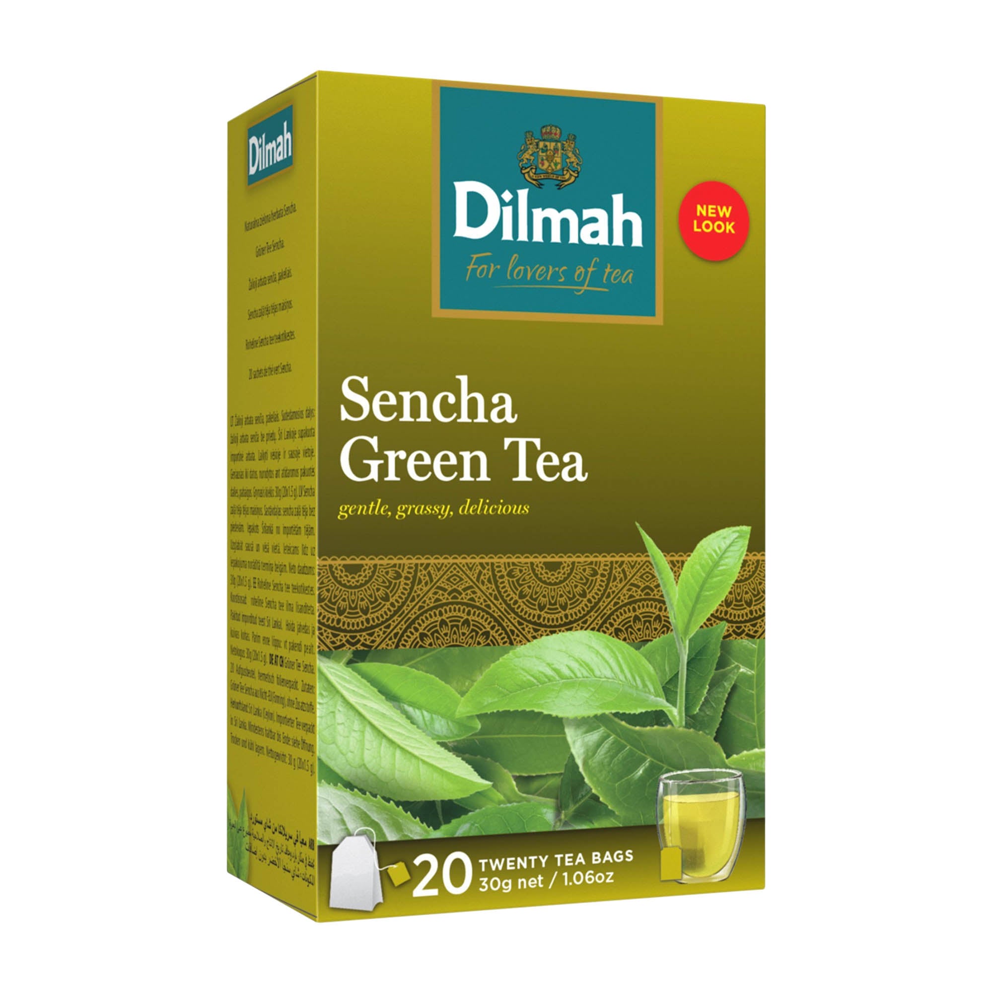 Dilmah Thé vert Sencha, 20 sachets