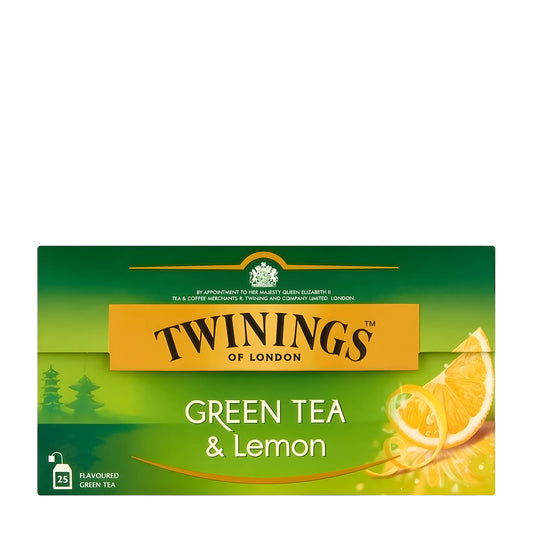 Twinings Green Tea & lemon, 25 Count