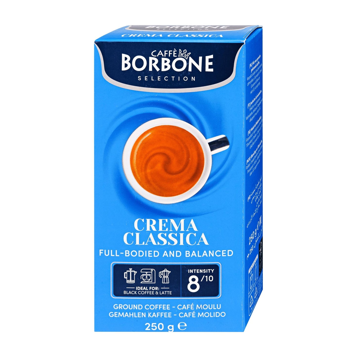 Caffe Borbone Crema Classica ground coffee, 250 g