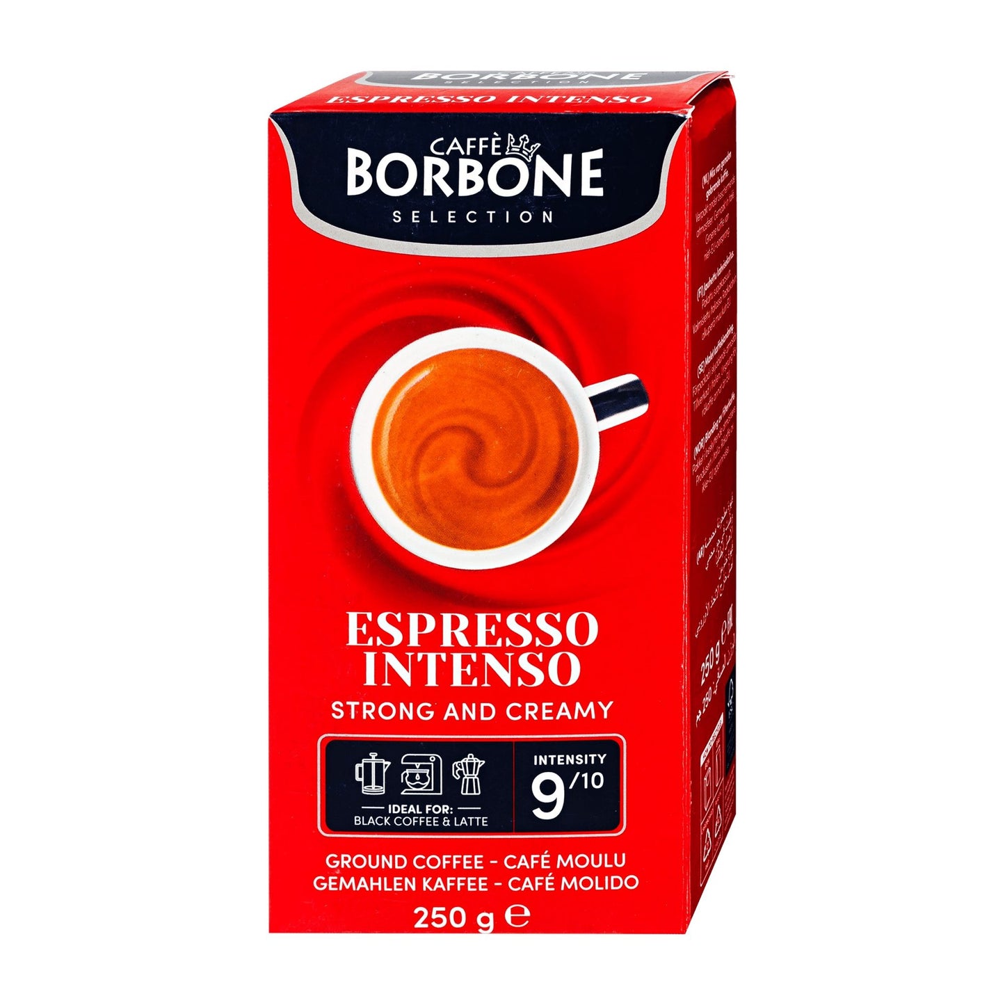 Caffe Borbone Espresso Intenso ground coffee, 250 g