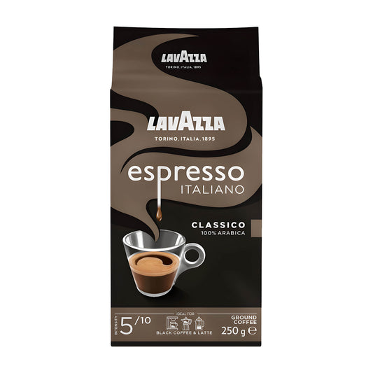 Lavazza Espresso Italiano Classico gemahlener Kaffee, 250 g