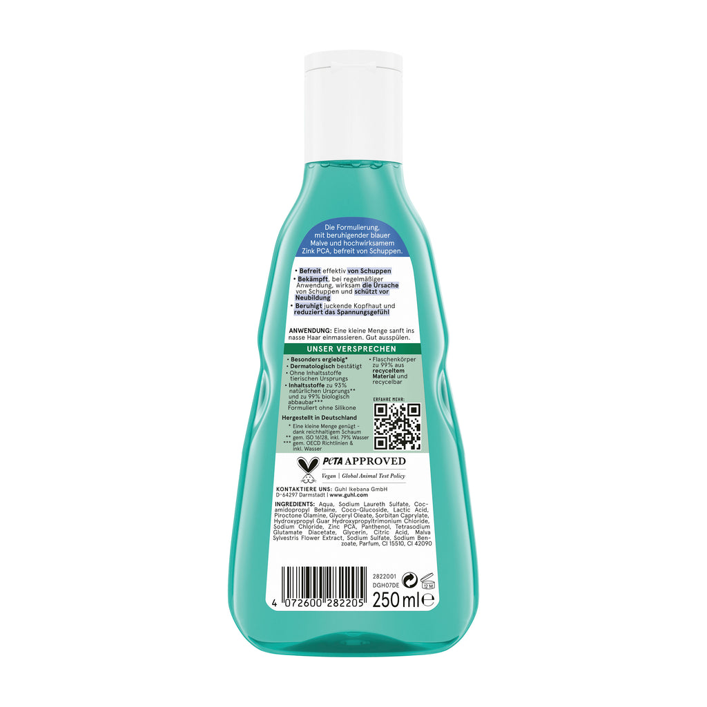 GUHL Shampoing Antipelliculaire, 250 mL