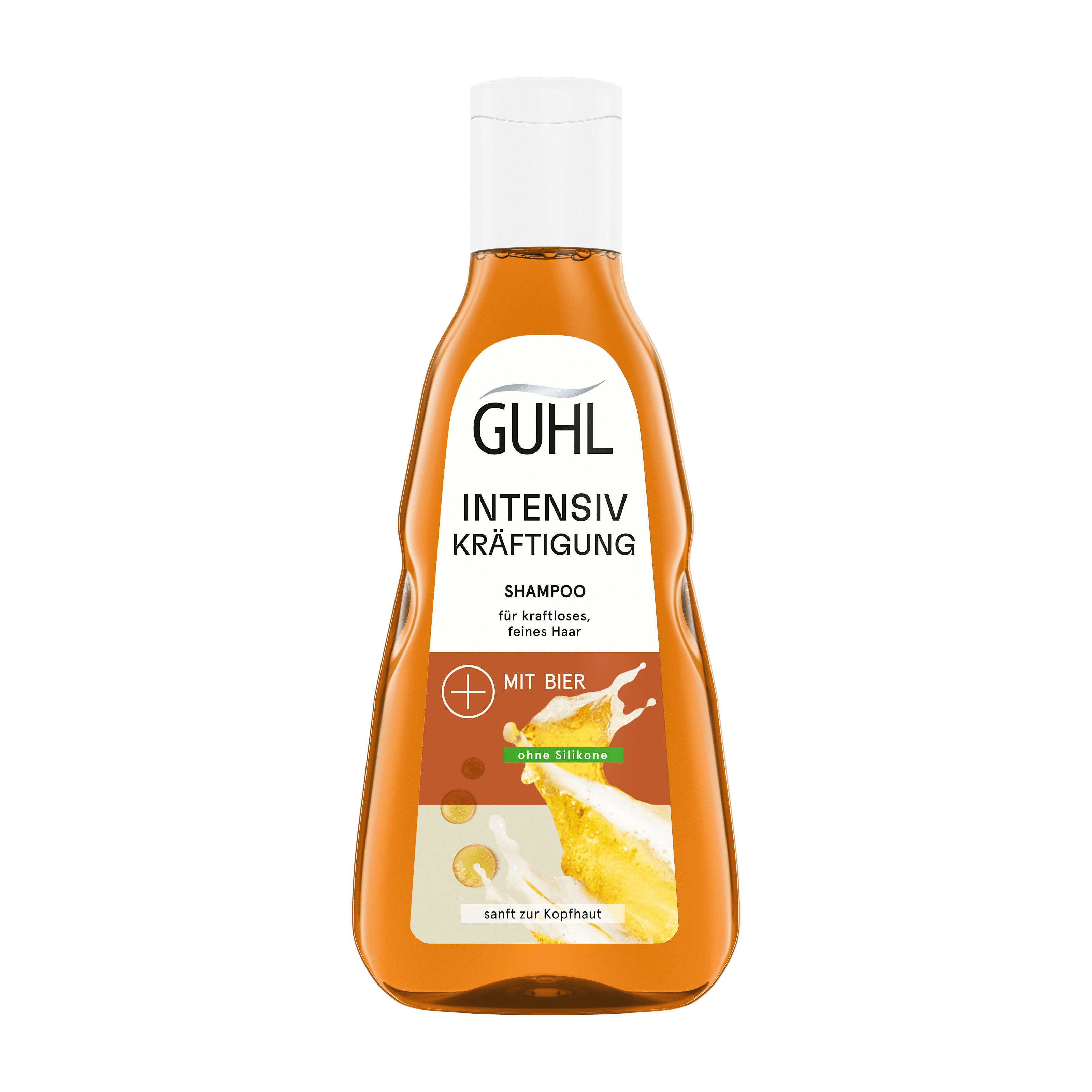 GUHL Shampooing fortifiant intensif à la bière, 250 ml