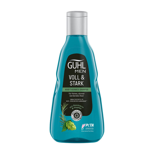 GUHL Men Voll & Stark Shampoo, 250 ml