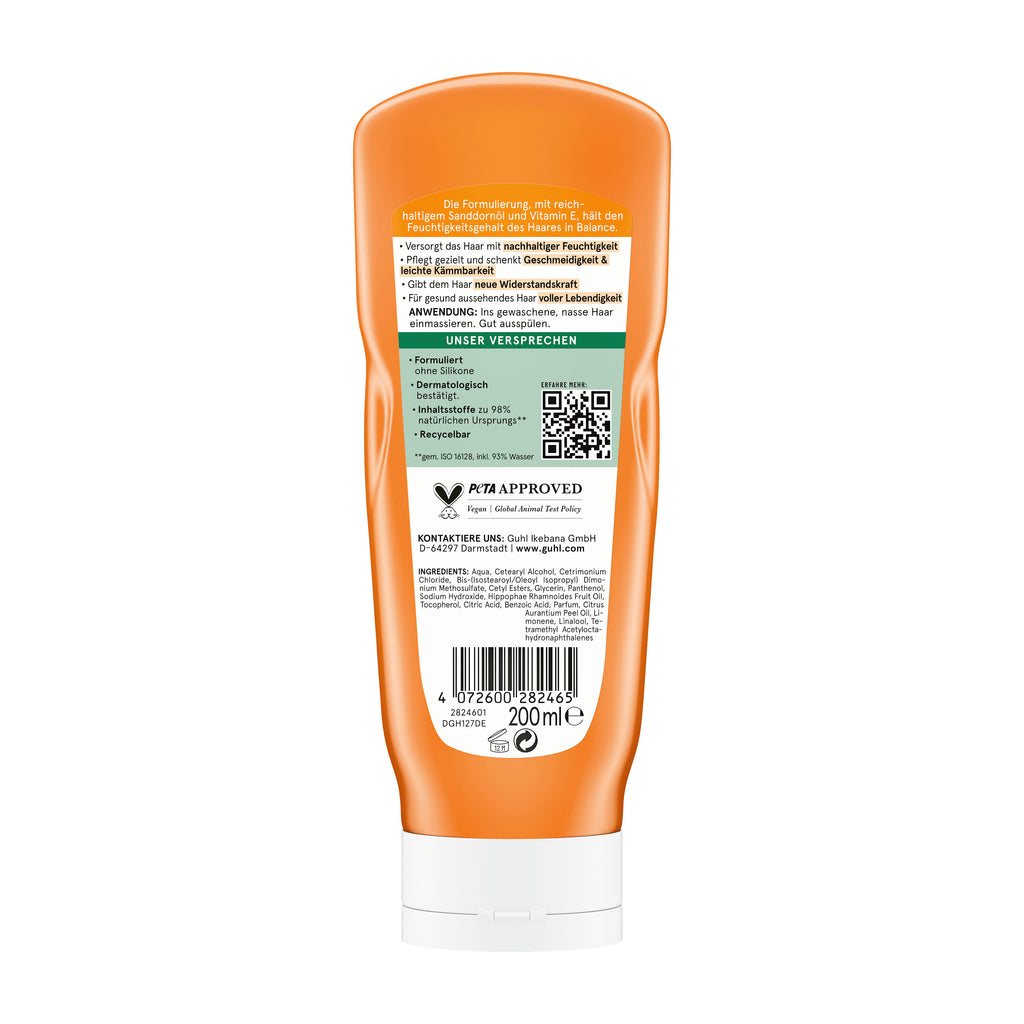 GUHL Après-shampooing Hydratation et Brillance, 200 ml