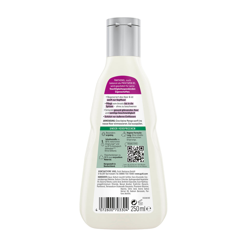 GUHL Shampooing Panthénol + Réparateur, 250 ml