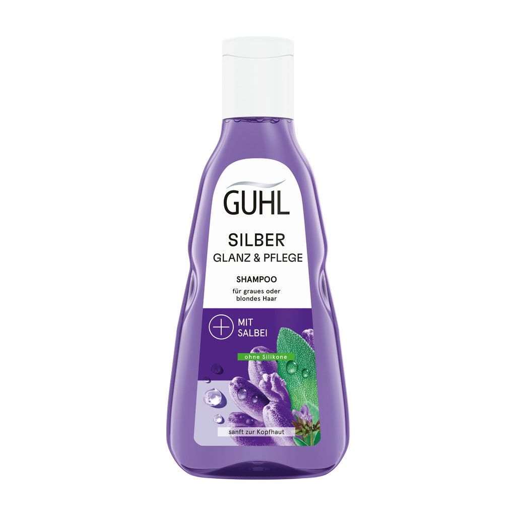 GUHL Shampooing Brillance Argentée et Soin, 250 ml