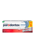 Parodontax Gum Health Whitening toothpaste duopack on a white background