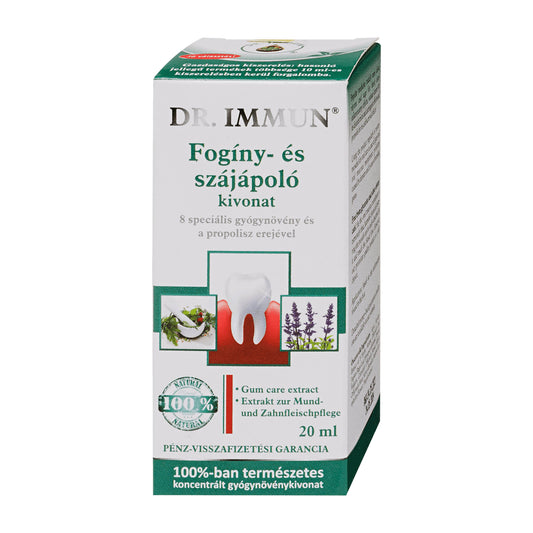 Dr Immun Kräuterextrakt für Zahnfleisch und Mundpflege, 20 ml