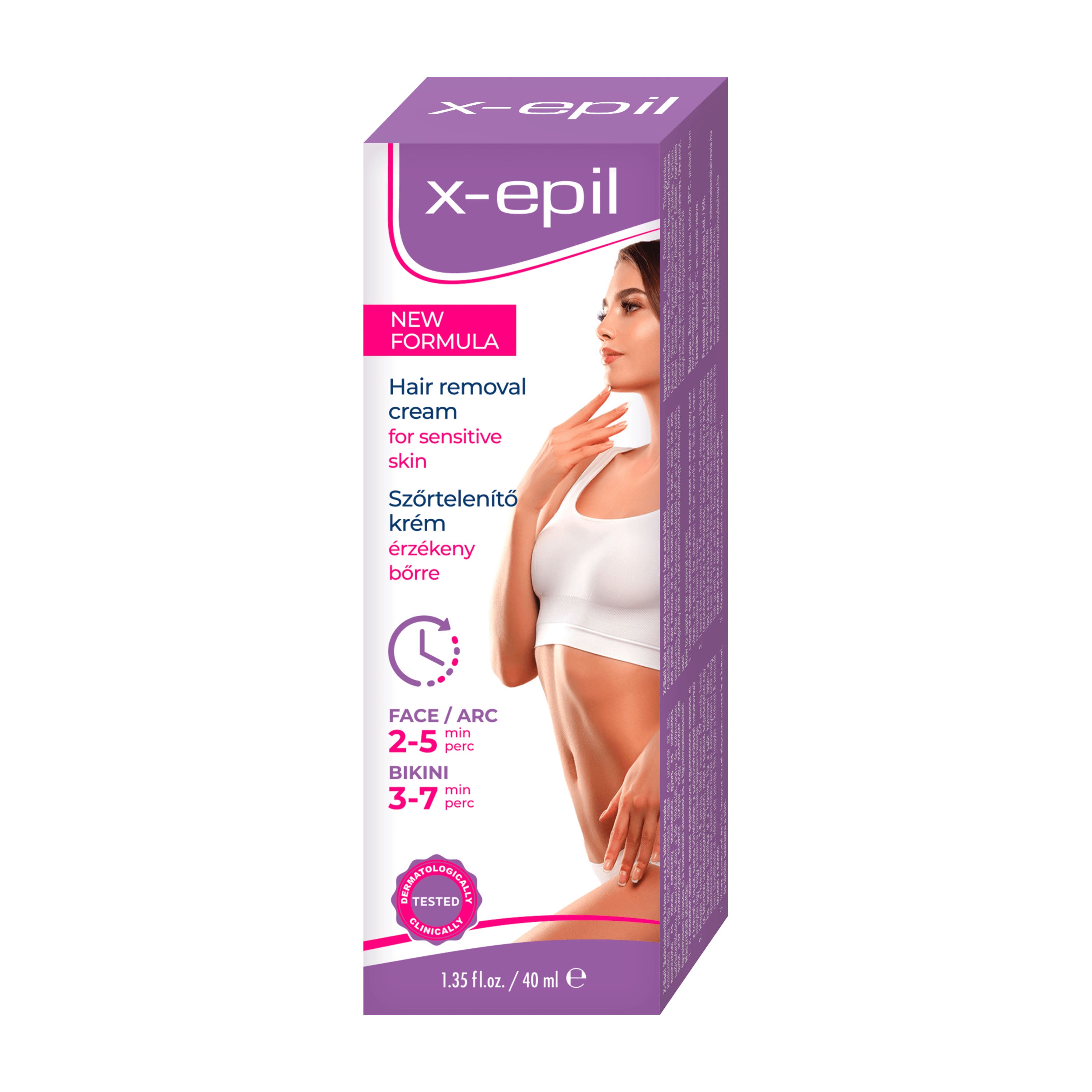 X-Epil Hair Removal Cream for Face & Bikini, 40 mL – Peppery Spot