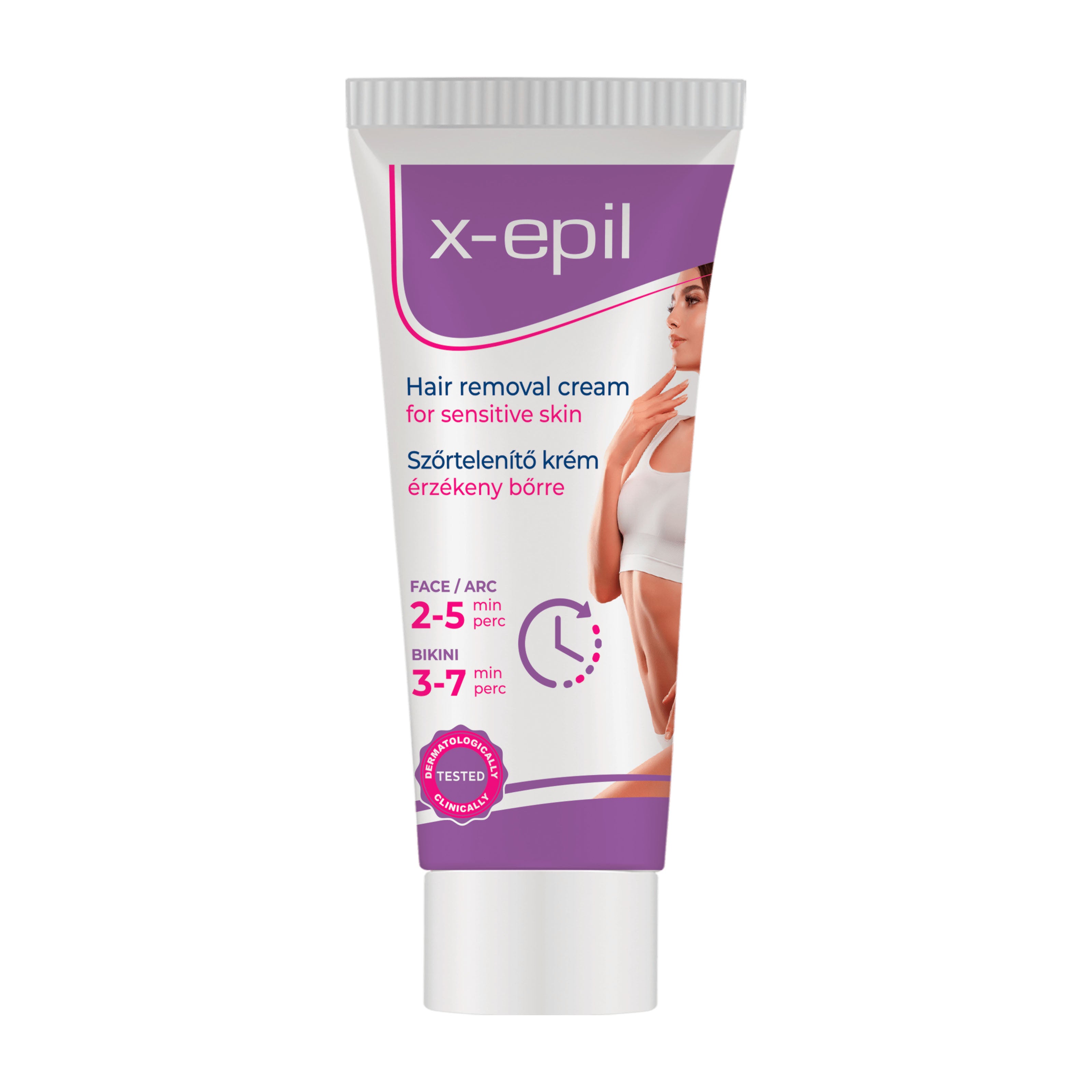 X-Epil Hair Removal Cream for Face & Bikini, 40 mL