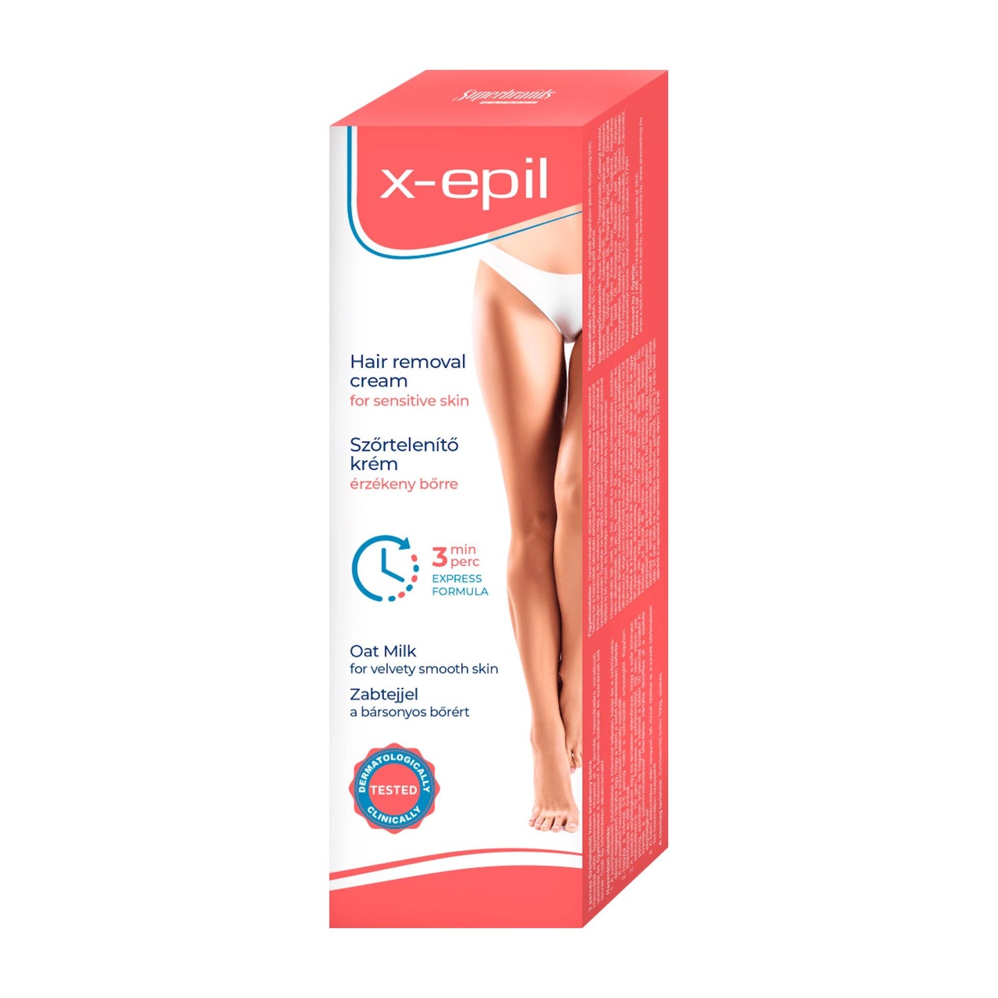 X-Epil Haarentfernungscreme für empfindliche Haut, 100 g