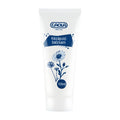 A tube of Caola Chamomile hand cream with a capacity of 100 mL. The packaging is predominantly white with blue and black decorative elements, including a depiction of chamomile flowers.