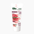 Bilka Rose Water Anti-Age Hand Cream tube on a light gray background.
