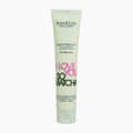Jean & Len I Love You So Matcha Express Hand Cream in a light green squeeze tube with pink and green text, on a white background.