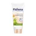 A tube of Florena Intensive Care olive oil hand cream with a capacity of 100 mL. The packaging is predominantly white with green and yellow accents, featuring the product name and the Florena logo.