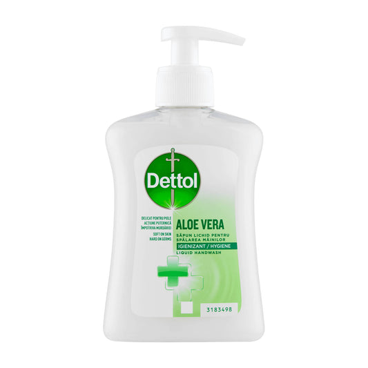 Dettol Aloe Vera hygiene liquid hand wash, 250 mL