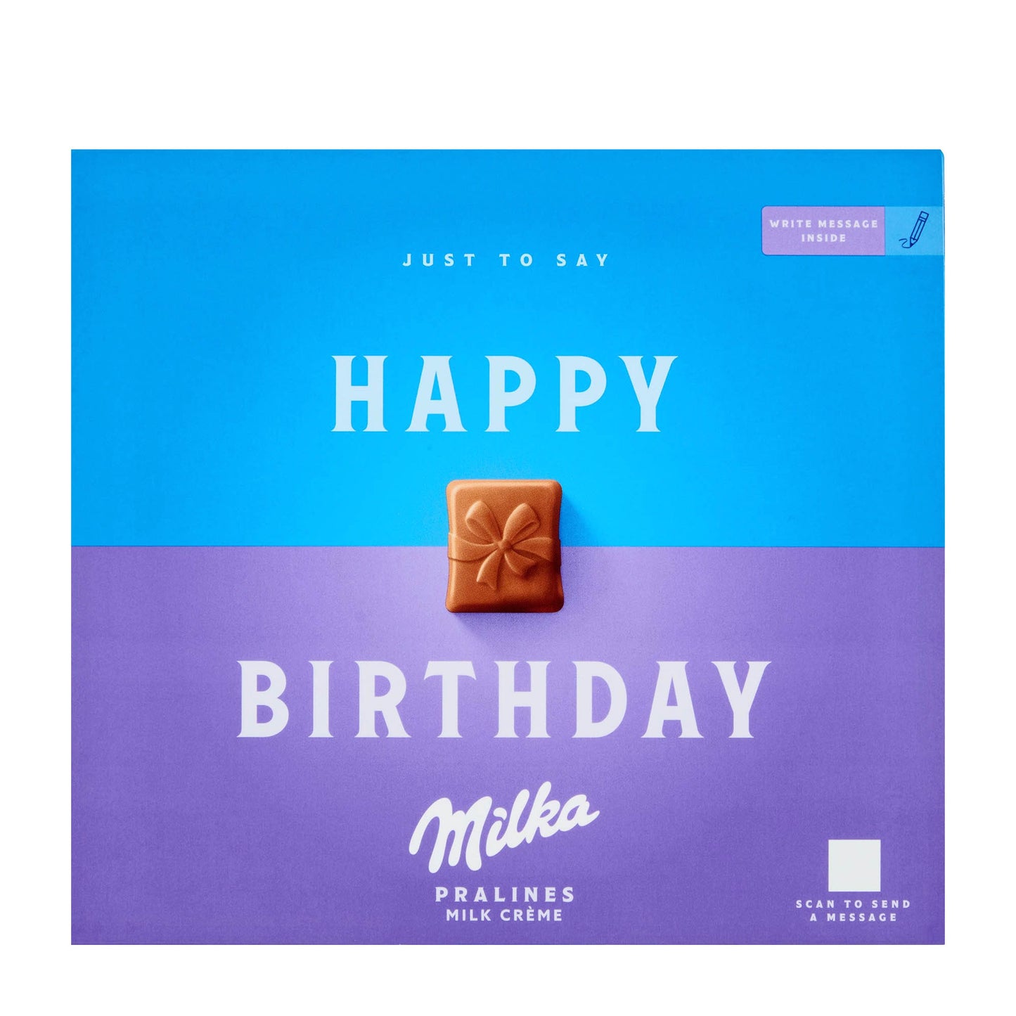 Milka Happy Birthday Milk Cream Pralines, 110 g