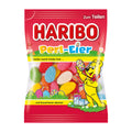 Haribo Perl-Eier jelly candy package with a cartoon bear holding a candy egg on a white background