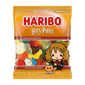 Haribo Harry Potter gummy candy package with Hermione Granger character on a white background