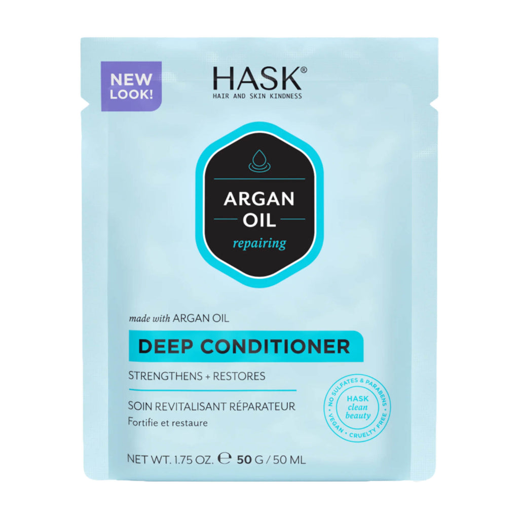 HASK Après-shampoing profond REPAIR + huile d’argan, 50 ml