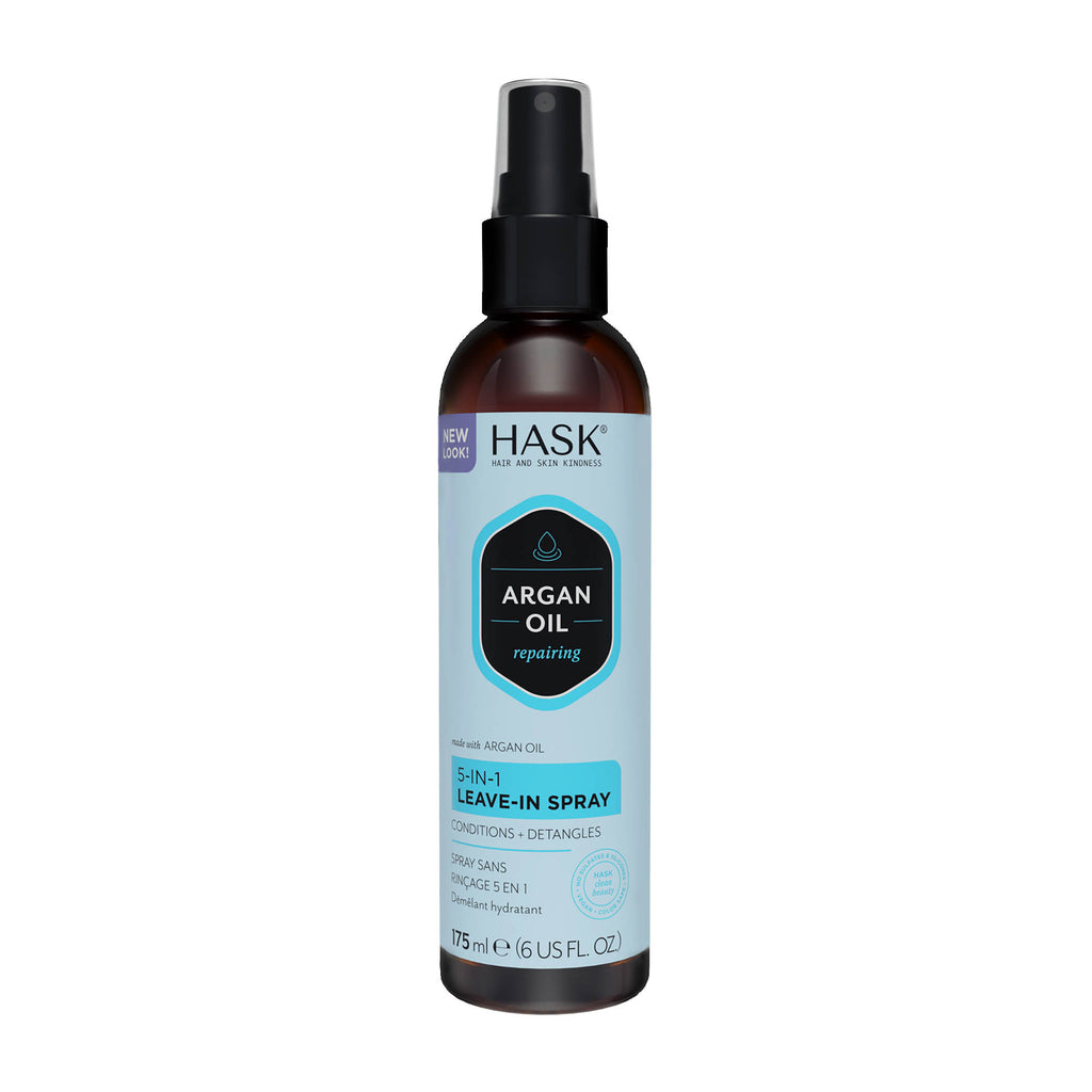 Hask Rice Water HASK Argan Oil 5in1 leave-in spray, 175 mL – Peppery Spot