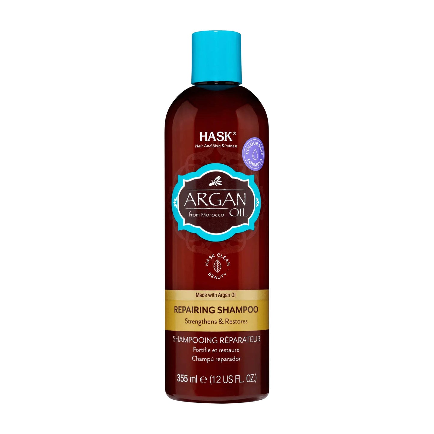 HASK Argan Oil repairing shampoo, 355 mL