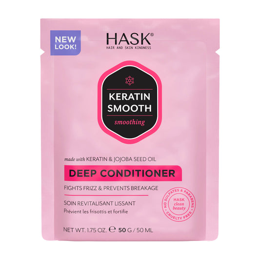 HASK Keratin Smooth glättende Tiefenspülung, 50 g