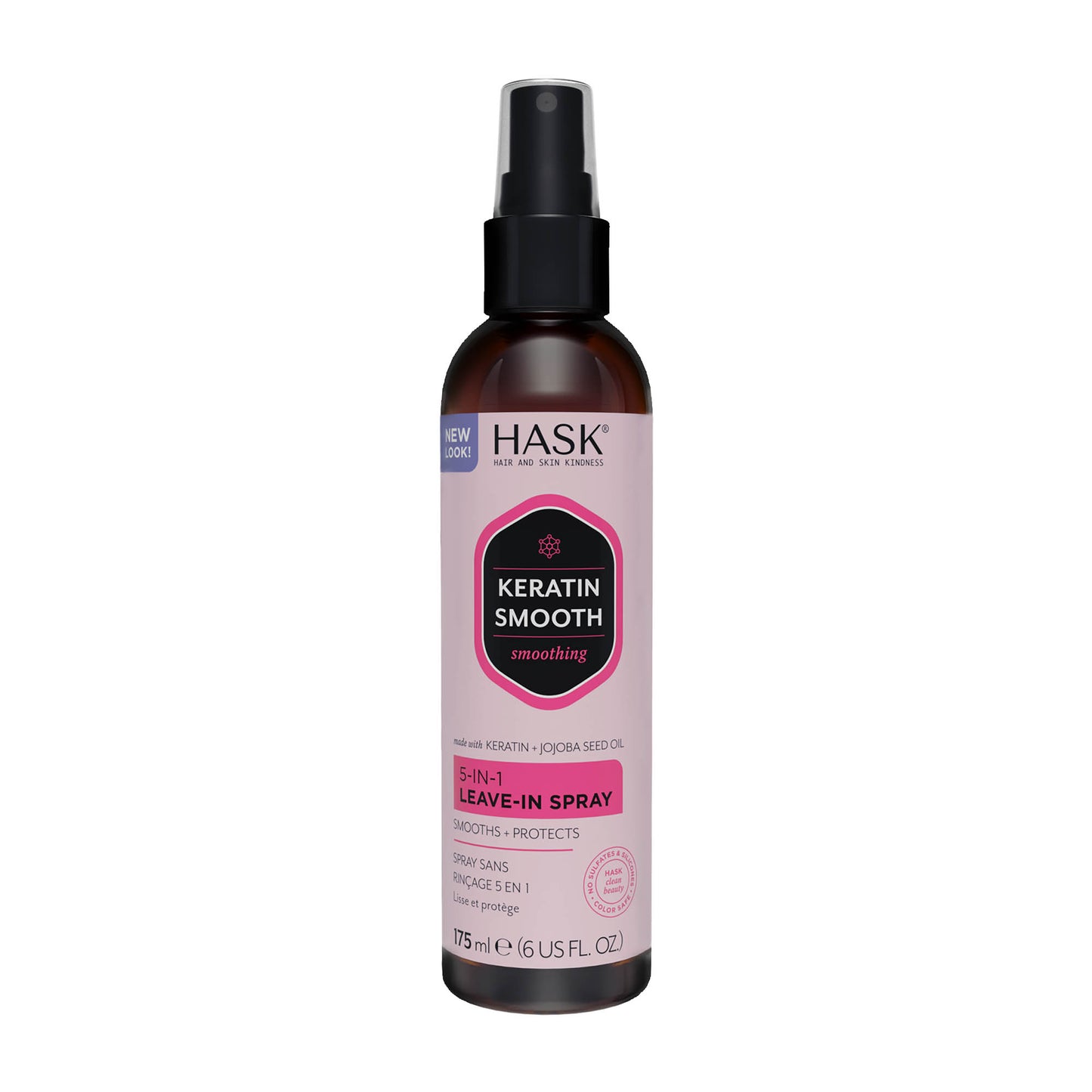 HASK Keratin Smooth 5in1 Leave-In Spray, 175 ml