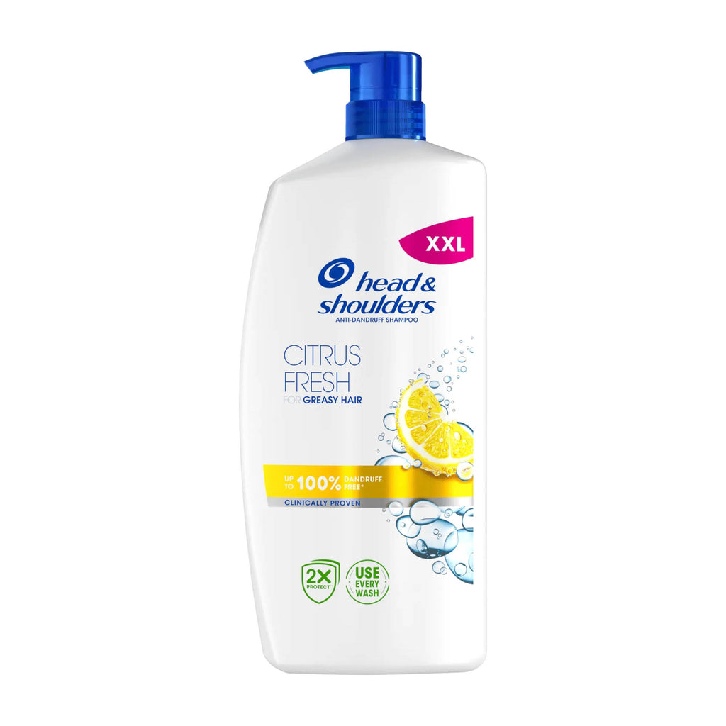 head&shoulders Shampooing Citrus Fresh, 800 ml