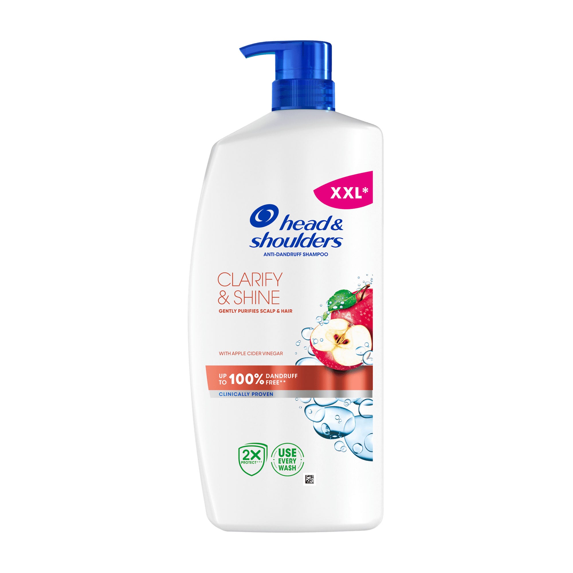 head&shoulders Clarify & Shine Shampoo, 800 ml