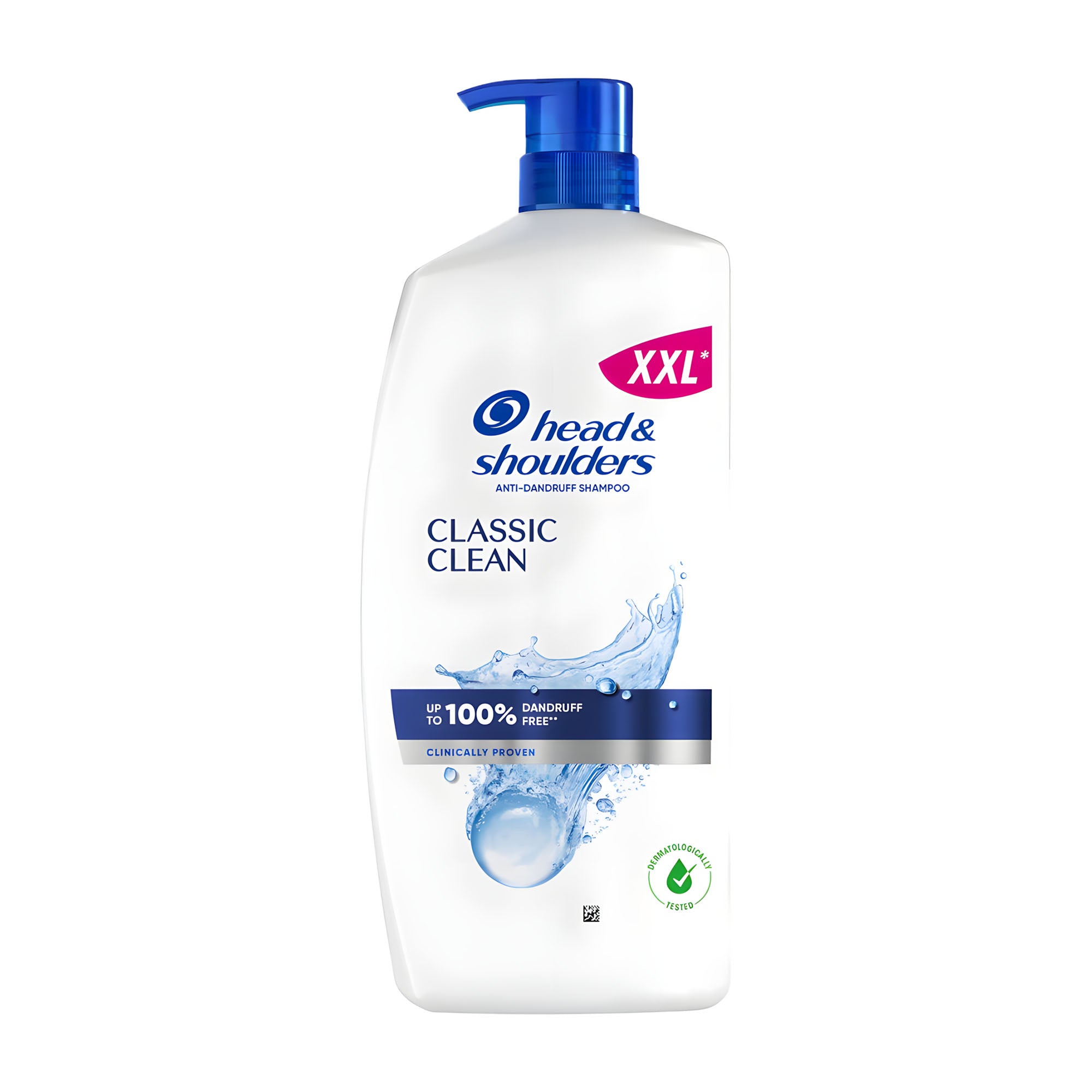 Head & Shoulders Classic Clean shampoo 800 ml bottle on a white background