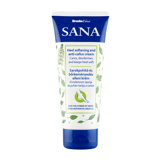 Sana Heel Softening & Anti-callus cream, 100 mL