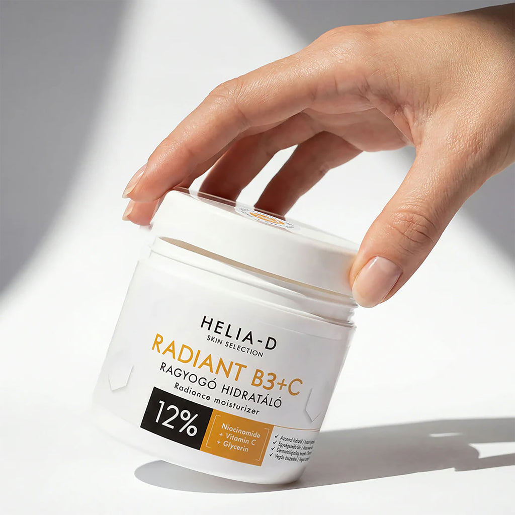 HELIA-D Strahlende Feuchtigkeits Körpercreme RADIANT B3+C, 400 ml