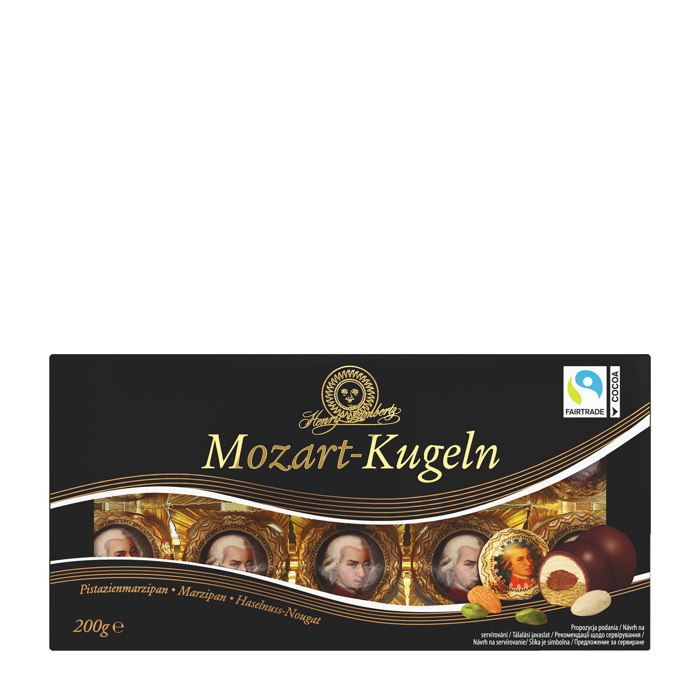 Henry Lambertz Mozart Kugeln Pralinen, 200 g