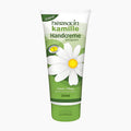 Herbacin Chamomile Hand Cream tube on a light gray background.