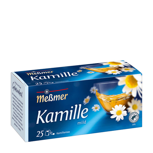 Messmer Chamomile mild herbal tea, 25 Count