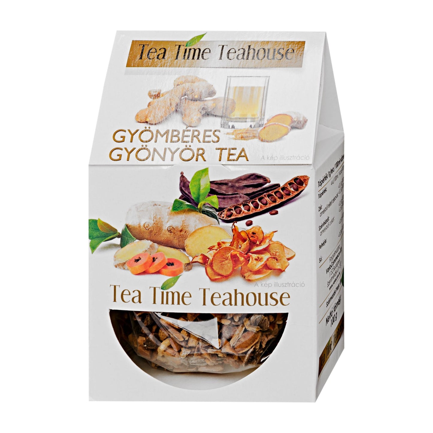 Tea Time Teahouse Ginger Bliss Kräutertee, 100 g