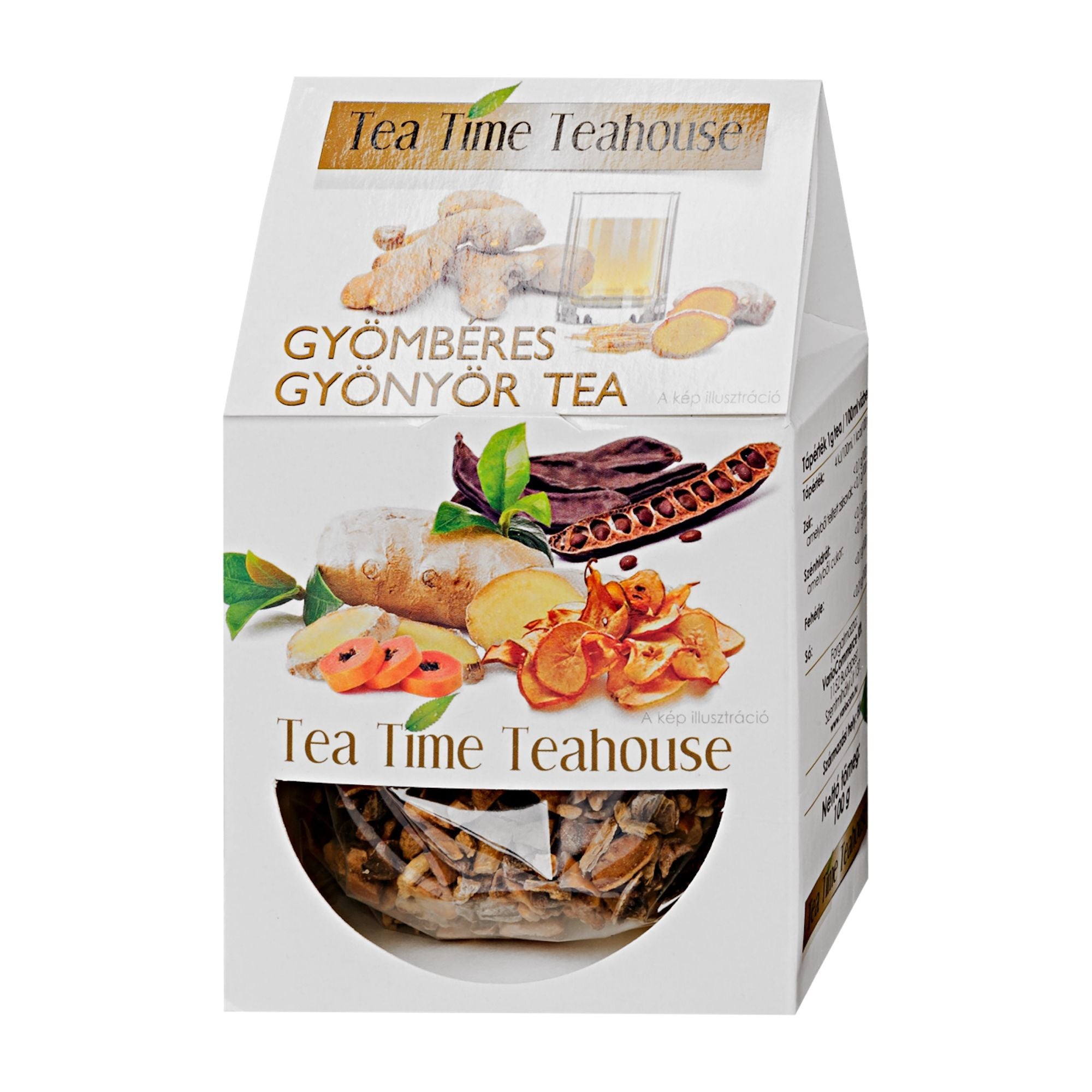 Tea Time Teahouse Tisane Ginger Bliss, 100 g