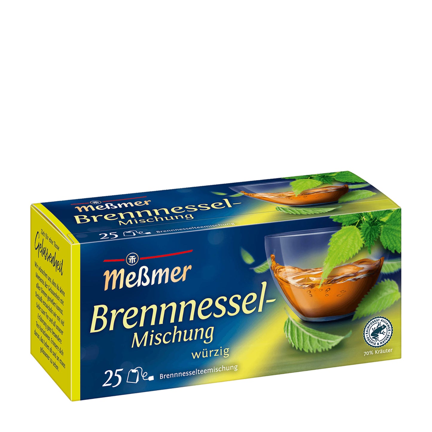 Meßmer Brennnesselmischung würziger Kräutertee, 25 Stück