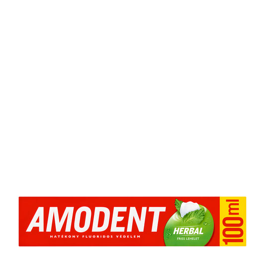 Amodent Herbal anti-caries fluoride toothpaste, 100 mL