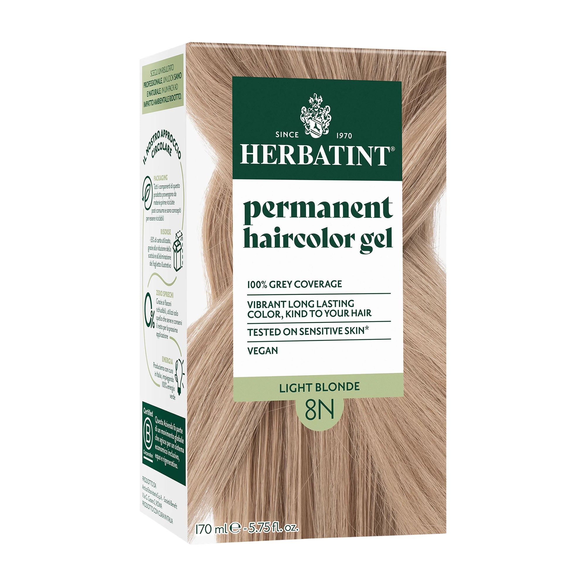 Herbatint 8N Hellblond Haarfarbengel